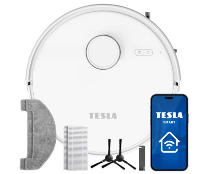 Robot sprzątający TESLA RoboStar iQ660 Sprzątający robot mopujący, biały